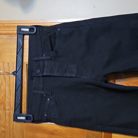 NWOT MOTHER The Tomcat Ankle Black Denim Buttonfly Stretch Jeans - Picture 7 of 16